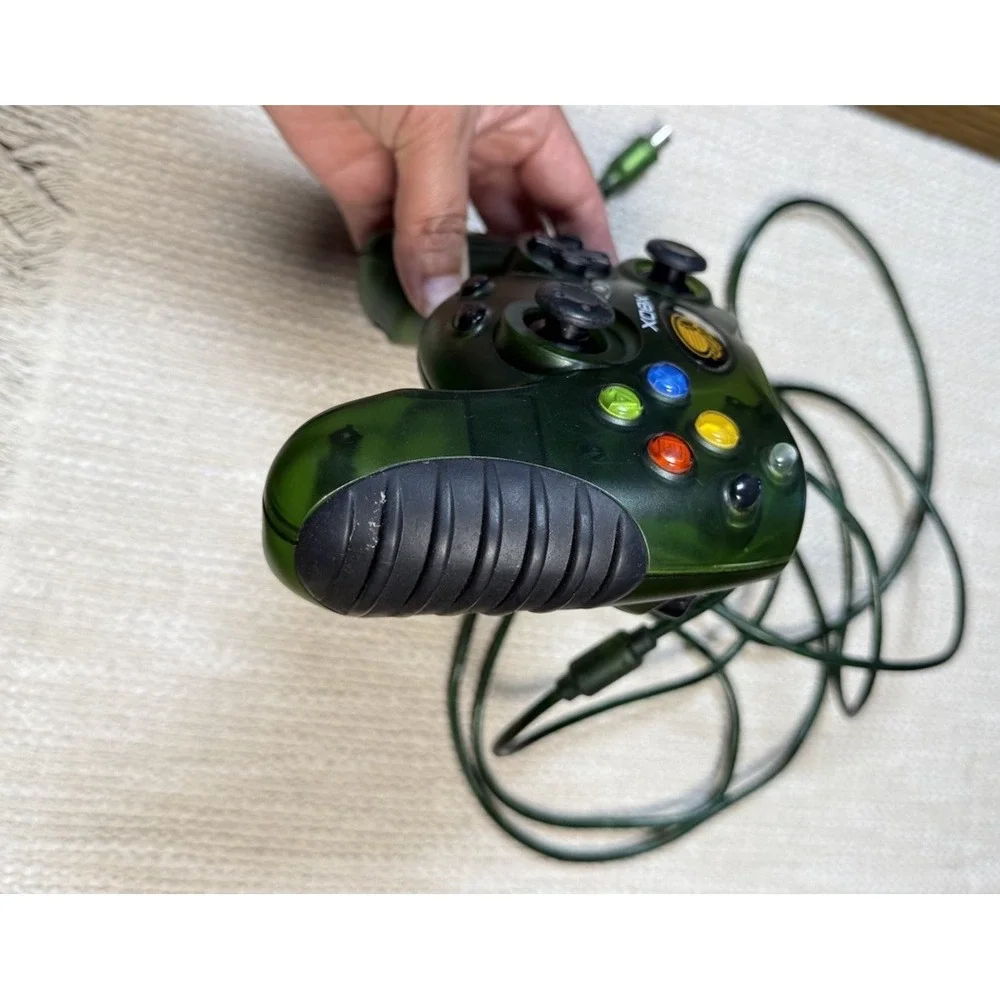 MadCatz Original Xbox Pad Pro Controller 4526 Translucent Green Wired Work‎ 2001